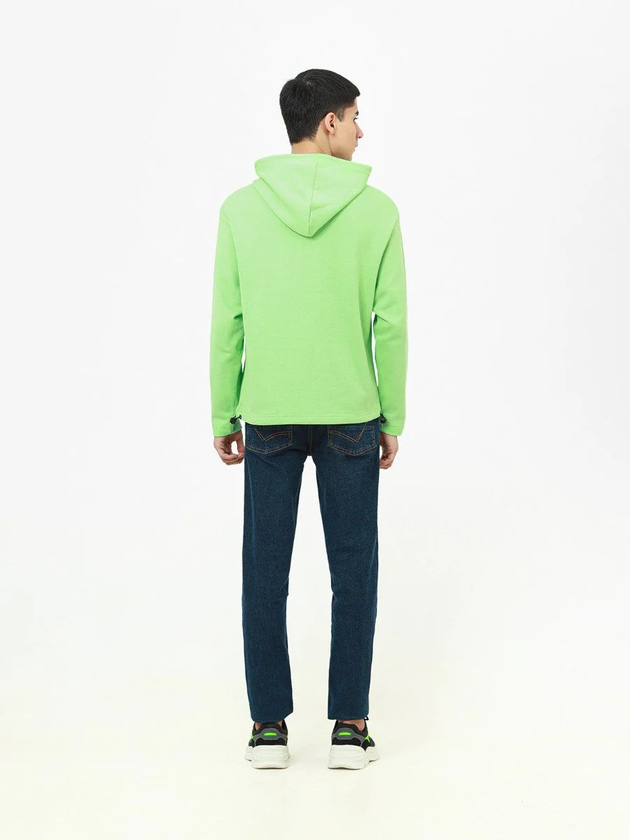 Premium Fleece Hoodie – Cozy Pullover with Front & Back Print